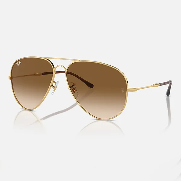 Kính Mát Rayban Old Aviator Polished Arista Gold RB3825 001/51 62-14 Màu Nâu