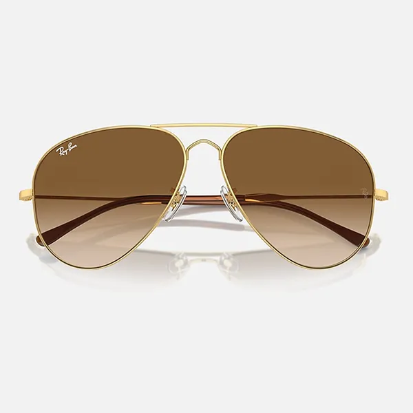 Kính Mát Rayban Old Aviator Polished Arista Gold RB3825 001/51 62-14 Màu Nâu