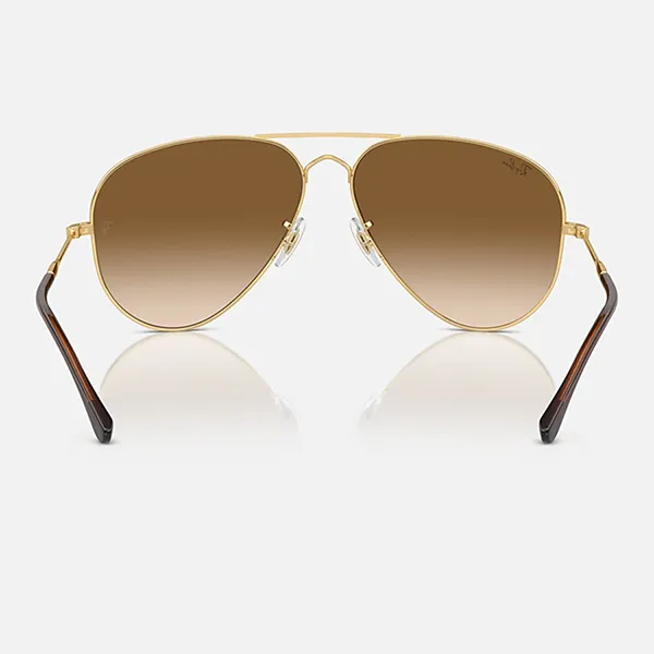Kính Mát Rayban Old Aviator Polished Arista Gold RB3825 001/51 62-14 Màu Nâu
