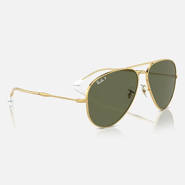 Kính Mát Rayban Old Aviator Polished Arista Gold RB3825 001/58 62-14 Màu Xanh Green