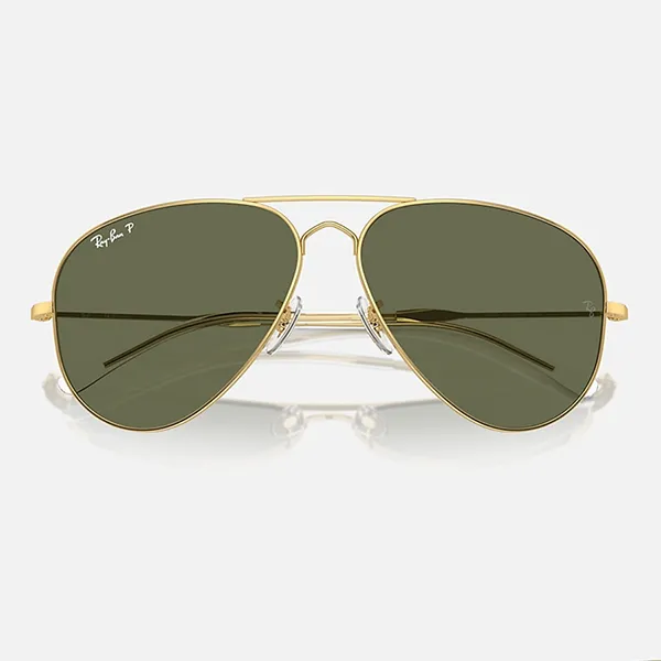 Kính Mát Rayban Old Aviator Polished Arista Gold RB3825 001/58 62-14 Màu Xanh Green
