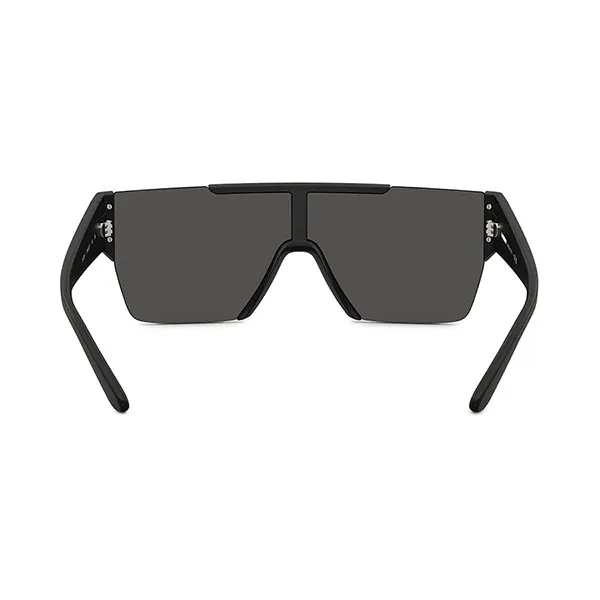 Kính Mát Unisex Burberry Eyewear Oversized Sunglasses Màu Xám Đen