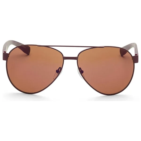 Kính Mát Unisex Lacoste Red Aviator Sunglasses L185S61560 Màu Đỏ Nâu