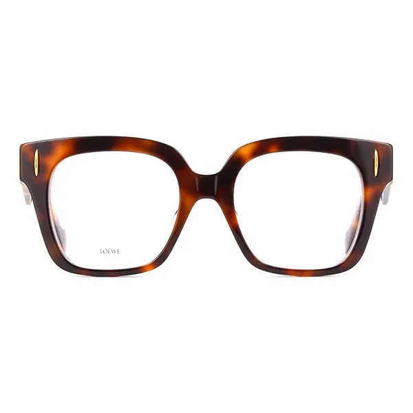 Kính Mắt Cận Unisex Loewe LW50069F 052 Màu Havana Đậm