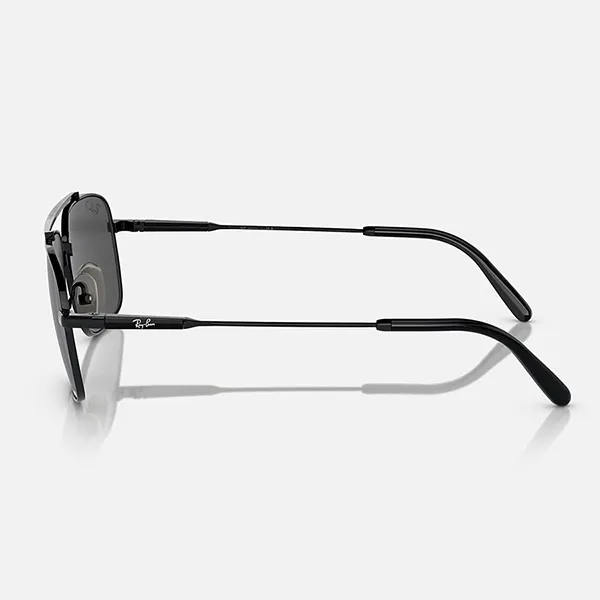 Kính Mát Unisex Rayban Michael Titanium Sunglasses RB8096 9267K8 59-15 Màu Xám Đen