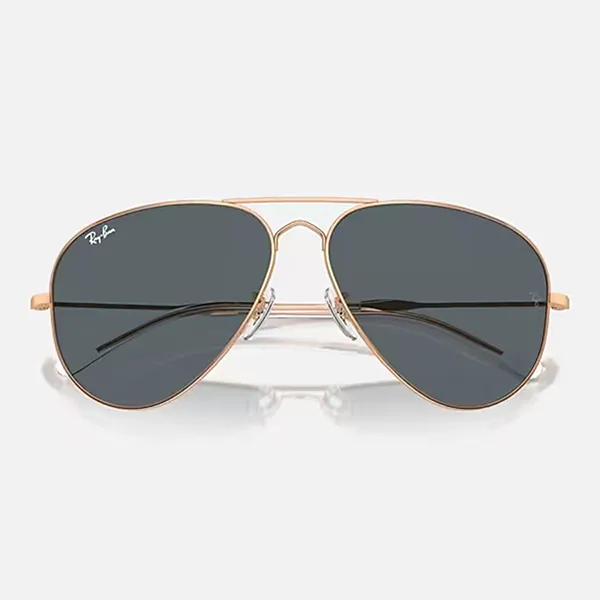 Kính Mát Unisex Rayban Old Aviator Sunglasses RB3825 9202R5 62-14 Màu Xanh/Vàng Hồng
