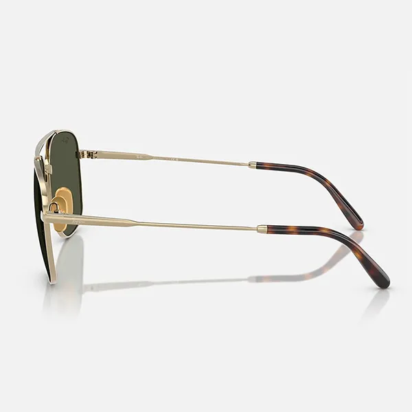 Kính Mát Unisex Rayban William Titanium RB8097 926531 59-17 Màu Xanh Green/Gold