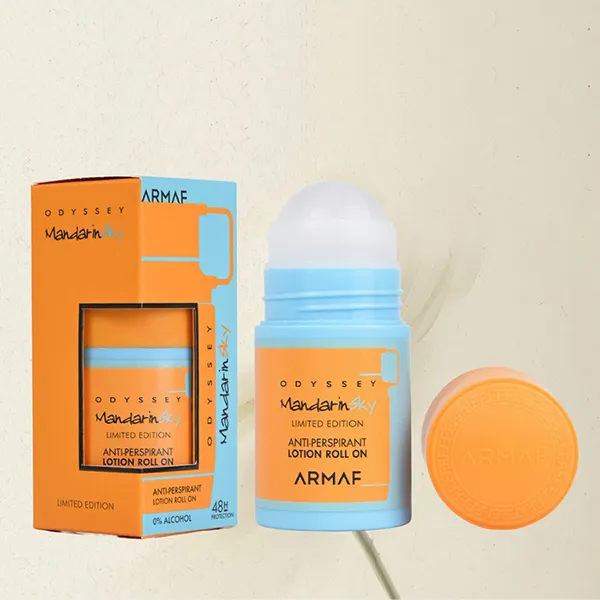 Lăn Khử Mùi Hương Nước Hoa Nam Armaf Odyssey Mandarin Sky Limited Edition Lotion Roll On 75ml
