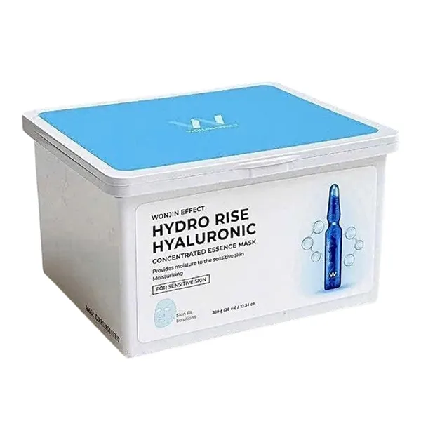 Mặt Nạ Dưỡng Ẩm Wonjin Effect Hydro Rise Hyaluronic Concentrated Essence Mask 350g (30 Miếng)