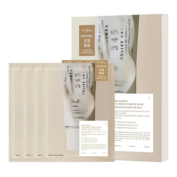 Mặt Nạ Dưỡng Da Dr. Althea 345 Cream Mask 4 Miếng