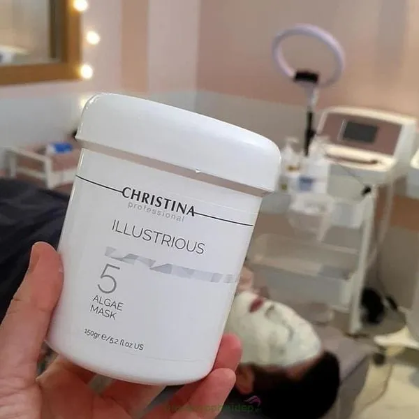 Mặt Nạ Niacinamide Hỗ Trợ Trắng Da Và Se Khít Lỗ Chân Lông Christina Illustrious 5 Algae Mask 150g