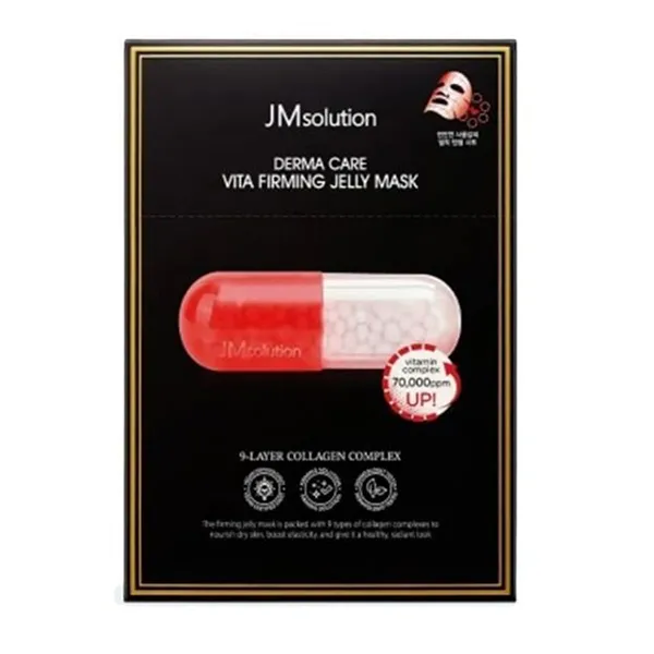 Mặt Nạ Săn Chắc Đàn Hồi Da JM Solution Derma Care Vita Collagen Jelly Mask 30ml (10 Miếng)