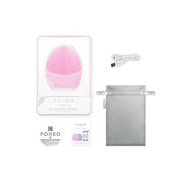 Máy Rửa Mặt Foreo Luna 3 Màu Hồng Nhạt (Dành Cho Da Thường)