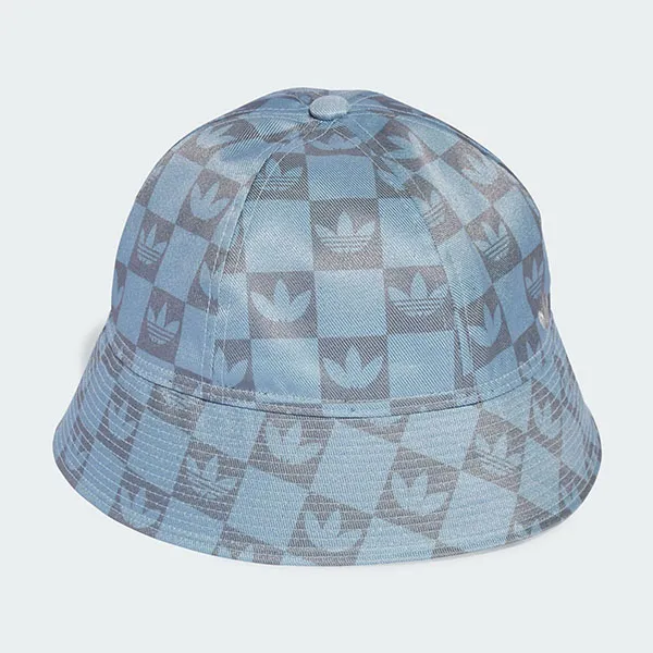 Mũ Bucket Adidas Monogram JW8014 Tactile Blue Màu Xanh Họa Tiết