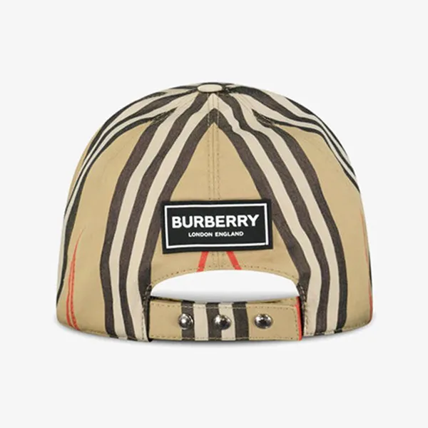 Mũ Burberry Signature Lined Baseball Cap Archive Beige Màu Be Size S