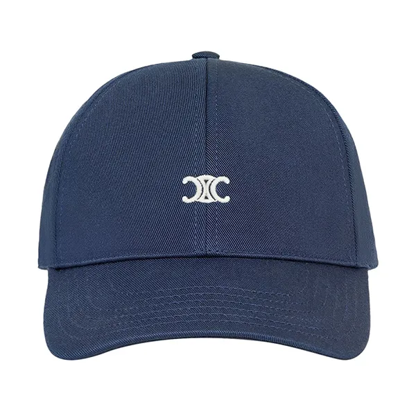 Mũ Celine Triomphe Baseball Cap Màu Xanh Blue Size S