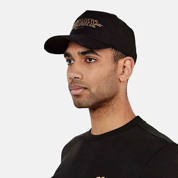 Mũ Dsquared2 Macho BCN0906 05C00001 2124 Màu Đen