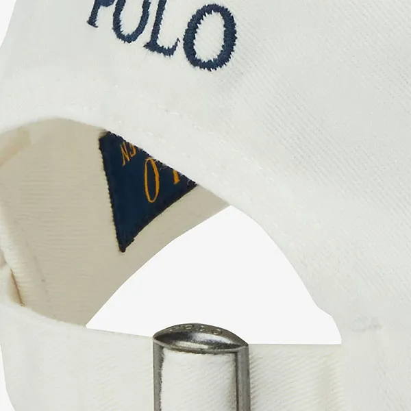 Mũ Ralph Lauren Polo Chino Sports Cap 710667709008 Màu Trắng