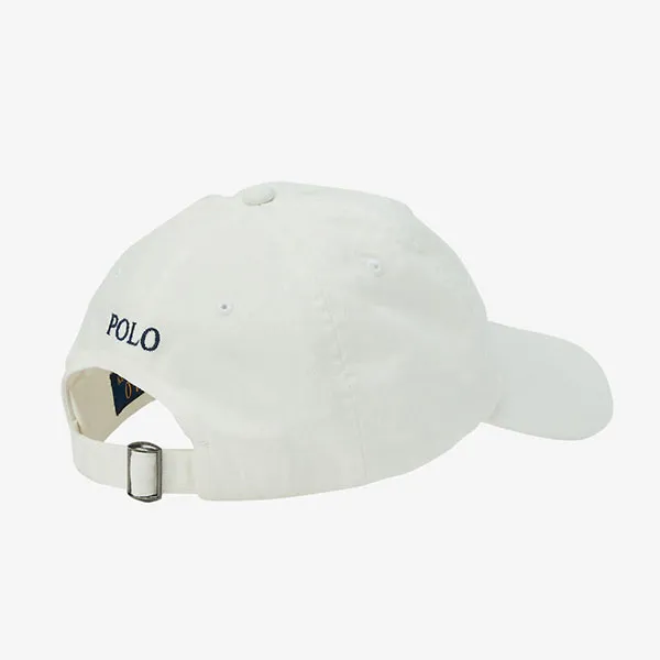 Mũ Ralph Lauren Polo Chino Sports Cap 710667709008 Màu Trắng