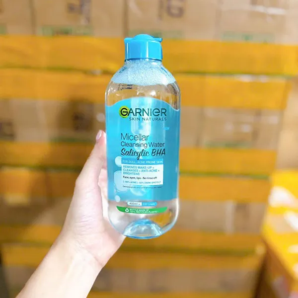 Nước Tẩy Trang Garnier Micellar Cleansing Water Salicylic BHA 400ml