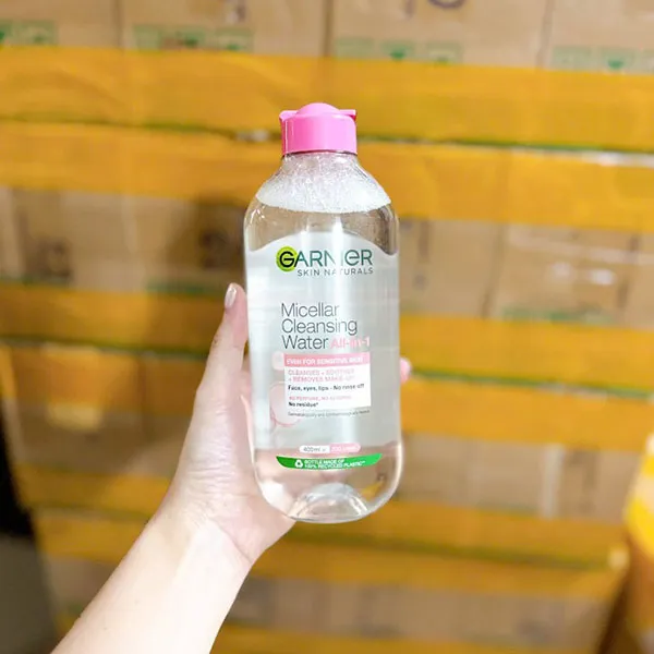 Nước Tẩy Trang Garnier Skin Naturals Micellar Cleansing Water All-In-1, 400ml