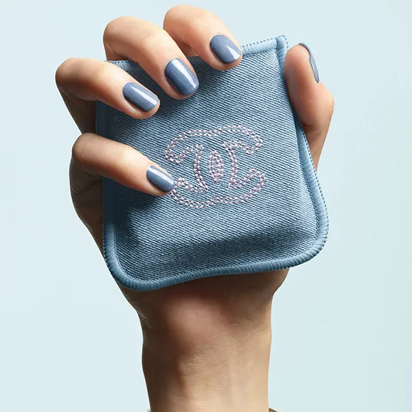 Phấn Bắt Sáng Highlight Chanel Coco Denim Màu Xanh