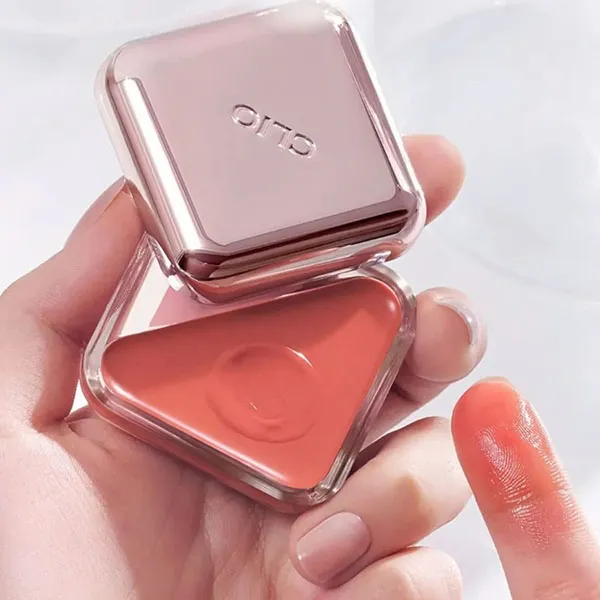 Phấn Má Hồng Kiêm Son Môi Clio Essential Lip Cheek Tap Tone 07 Apricot Breeze Màu Cam Đào