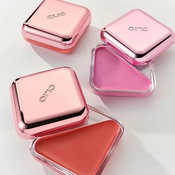 Phấn Má Hồng Kiêm Son Môi Clio Essential Lip Cheek Tap Tone 08 Bubbly Plum Màu Hồng Mận