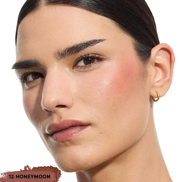 Phấn Má Hồng YSL Yves Saint Laurent Make Me Blush Bold Blurring Blush 12 Honeymoon Màu Caramel
