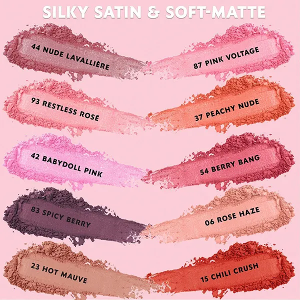 Phấn Má Hồng YSL Yves Saint Laurent Make Me Blush Bold Blurring Blush 87 Pink Voltage Màu Hồng Lạnh