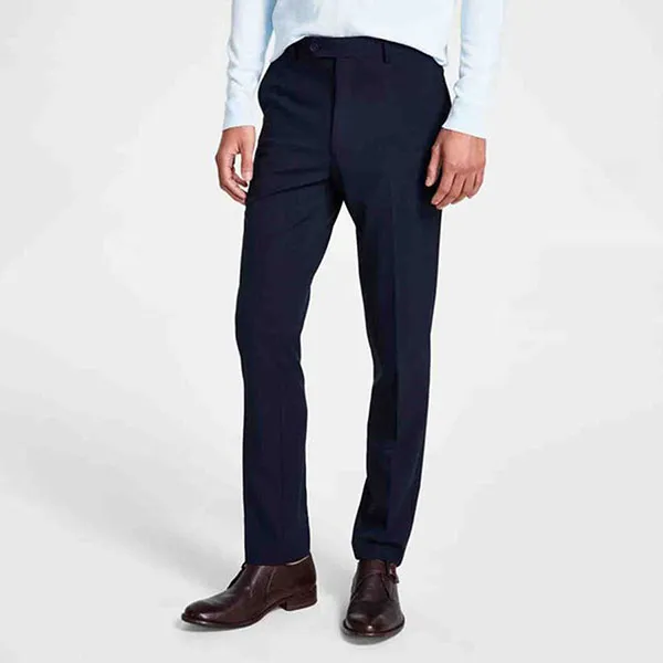 Quần Dài Nam Calvin Klein CK Skinny Fit Non-Iron Pant JJY0103 Màu Xanh Navy Size 30