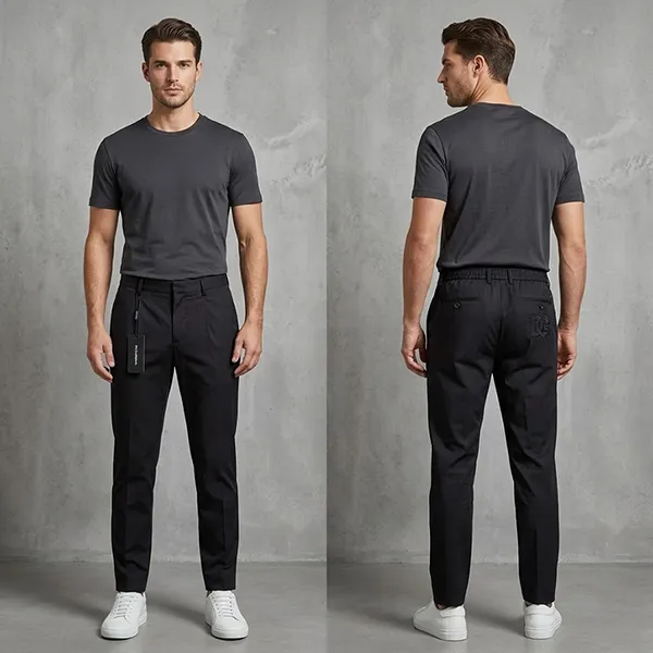 Quần Kaki Nam Dolce & Gabbana D&G GW13EZ FUFJR N0000 Màu Đen Size 44