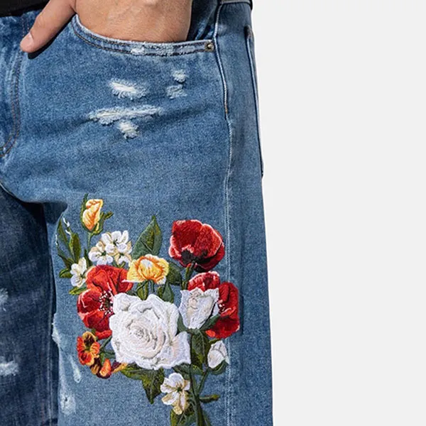 Quần Short Nam Dolce & Gabbana D&G GWUACZ G8EM1 Màu Xanh Họa Tiết Size 46