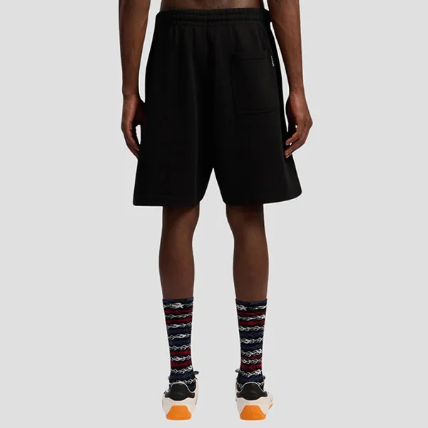 Quần Short Nam Palm Angels Sprayed Logo In Black PMCI019F25FLE0031032 Màu Đen Size XS