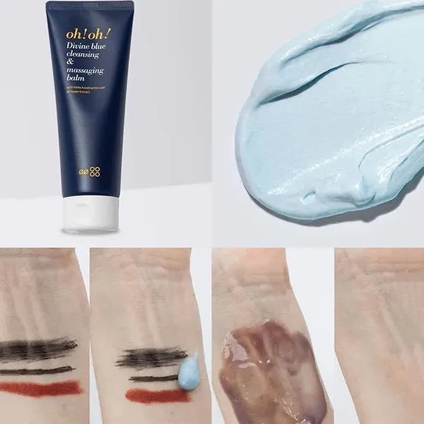 Sáp Tẩy Trang Sạch Sâu Dịu Da Oh!Oh! Divine Blue Cleansing & Massaging Balm 30ml