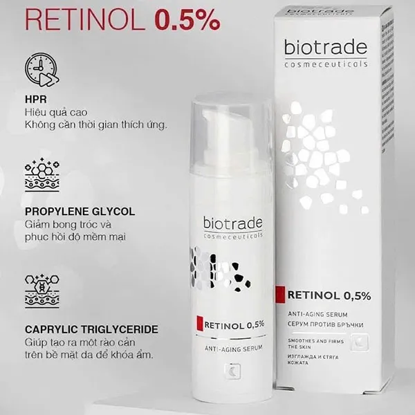 Serum Ngăn Ngừa Lão Hóa Da Biotrade Anti-Aging Retinol 0.2%, 30ml