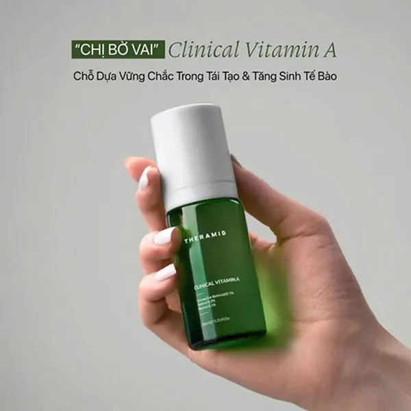 Serum Ngăn Ngừa Lão Hóa Theramid Clinical Vitamin A 30ml
