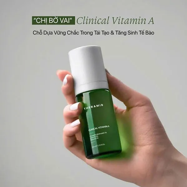 Serum Ngăn Ngừa Lão Hóa Theramid Clinical Vitamin A 30ml