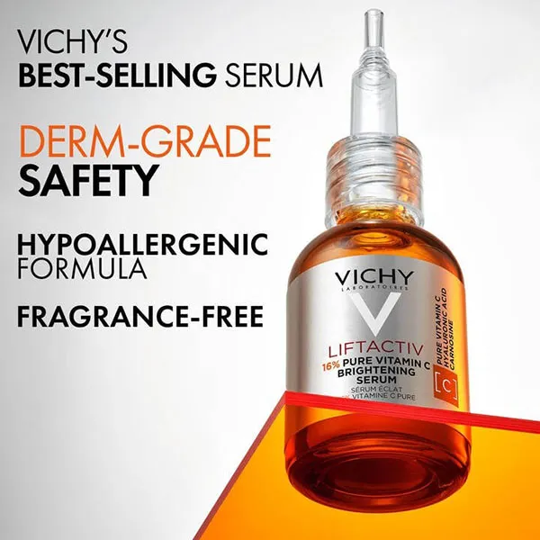 Serum Trẻ Hóa, Dưỡng Sáng Da Vichy Liftactiv 16% Vitamin C 20ml