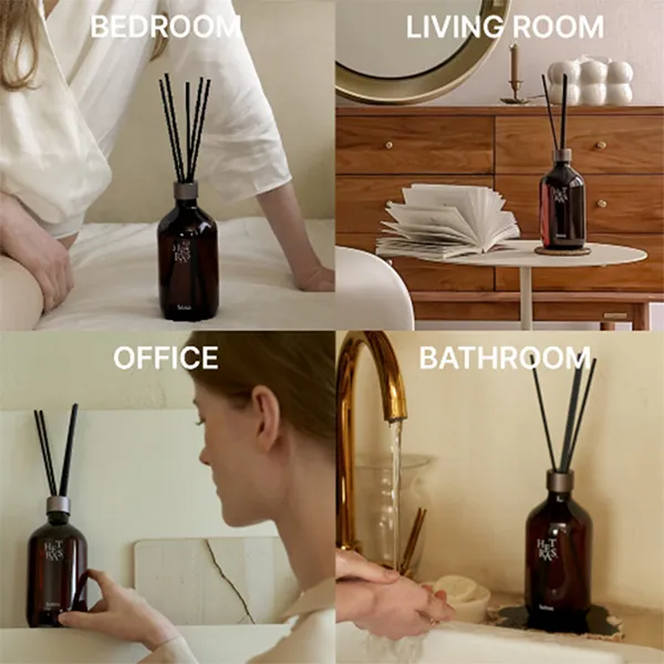 Set 2 Chai Tinh Dầu Nước Hoa Khuếch Tán Hương Thơm Hetras White Shirt (2 x 500ml)