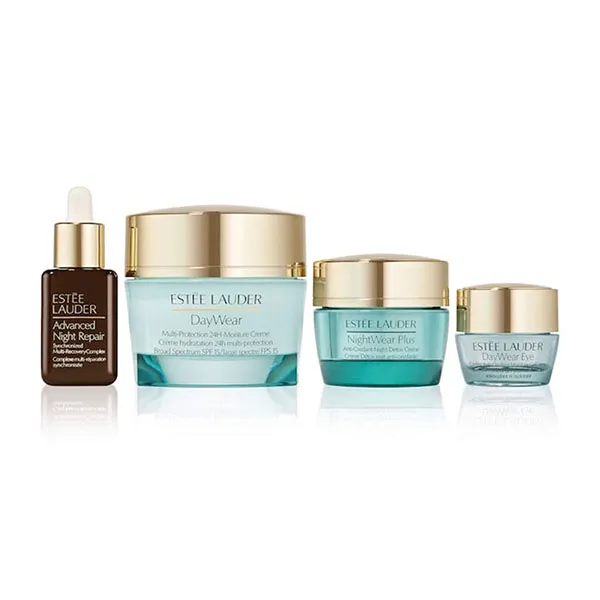 Set Dưỡng Da Estée Lauder The Hydrating Routine DayWear Skincare Gift Set 5 Món