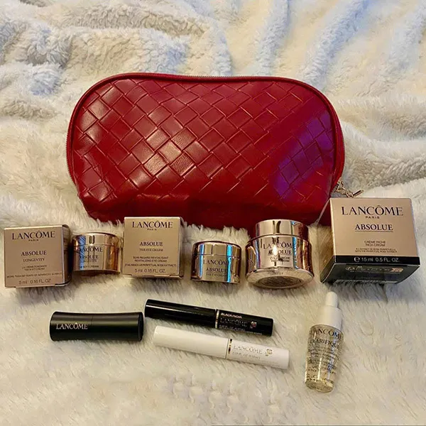 Set Dưỡng Da Và Trang Điểm Lancôme Macy’s 8 Món