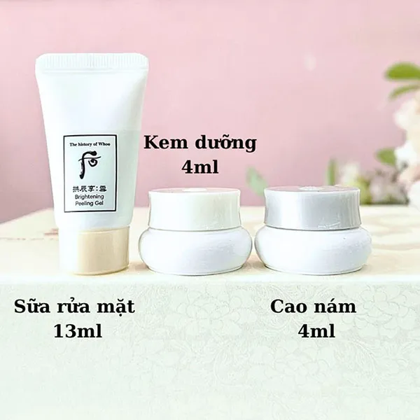 Set Dưỡng Trắng Da Whoo Gongjinhyang Seol Special 7 Món