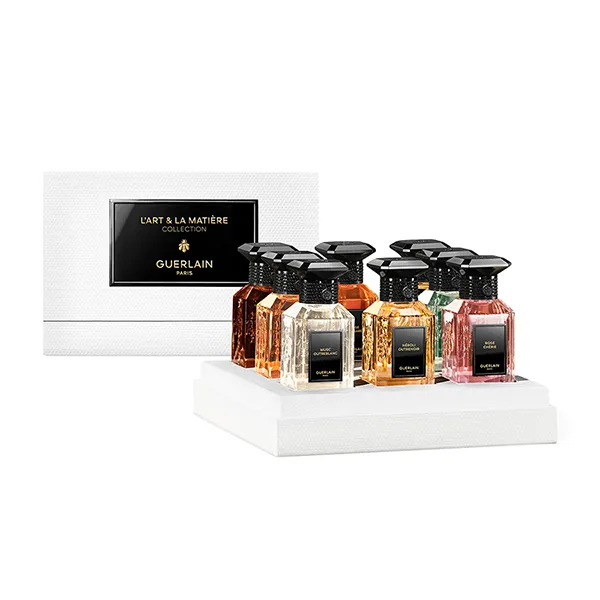 Set Nước Hoa Guerlain L'art & La Matière The Perfumer's Set Floral Harmony EDP 8 Món