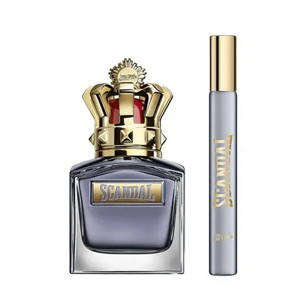 Set Nước Hoa Nam Jean Paul Pour Homme Scandal Pour Homme Xmas EDT 100ml + 10ml Và Lăn Khử Mùi Deodorant Spary 150ml