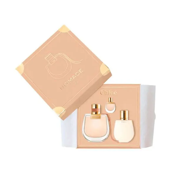 Set Nước Hoa Nữ Chloé Nomade EDP 75ml + Mini 5ml Và Lotion 75ml (3 Món)
