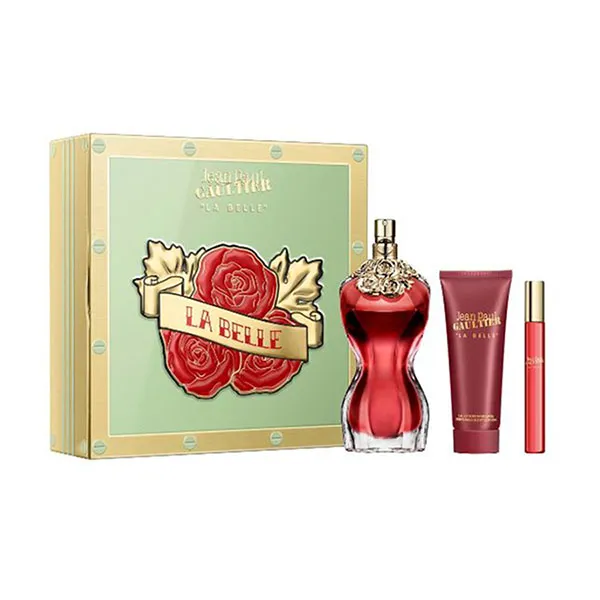 Set Nước Hoa Nữ Jean Paul Gaultier La Belle EDP 100ml + 10ml Và Dưỡng Thể La Belle Body Lotion 75ml