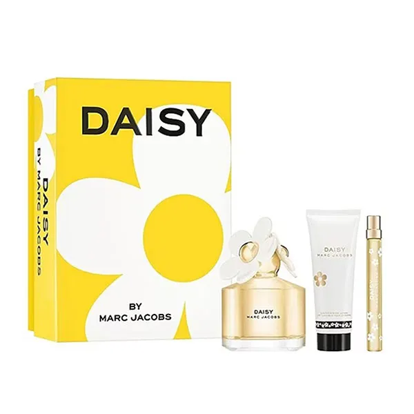 Set Nước Hoa Nữ Marc Jacobs Daisy EDT 100ml + 10ml & Dưỡng Thể Body Lotion 75ml (3 Món)