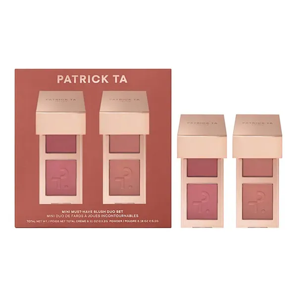 Set Phấn Má Hồng Patrick Ta Mini Must Have Major Headlines Double Take Crème & Powder Blush Duo