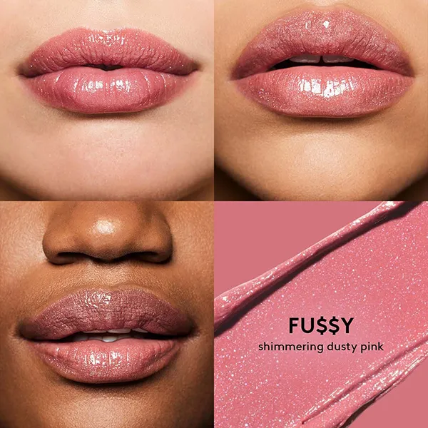 Son Bóng Fenty Beauty Gloss Bomb Stix High-Shine Gloss Stick 02 Fu$y Màu Hồng Nude
